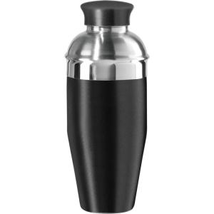 imageOGGI Classic Cocktail Shaker Gold Stainless  26 oz Stainless Steel Construction Built in Strainer  Ideal Home Bar Drink Mixer Bartender Kit Essential Bar AccessoriesBlack
