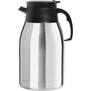 imageOGGI Coronado 68oz Stainless Steel Thermal Coffee Carafe Double Walled Vacuum Container wPress Button Top Insulated Coffee Carafe Thermos Carafe Coffee Urn Hot Beverage Dispenser 2 LitersCoronado 68Ounce