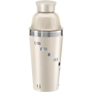 imageOGGI Dial A Drink Cocktail Shaker  Warm Gray 15 Recipes Built in Strainer 34 oz  The Original and Only Dial A Drink  Ideal Home Bar Drink Mixer Bartender Kit Essential Bar AccessoriesWarm Gray  34oz