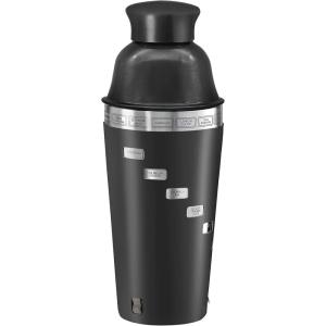 imageOGGI Dial A Drink Cocktail Shaker  Warm Gray 15 Recipes Built in Strainer 34 oz  The Original and Only Dial A Drink  Ideal Home Bar Drink Mixer Bartender Kit Essential Bar AccessoriesBlack  34oz