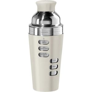 imageOGGI Dial A Drink Cocktail Shaker23oz Stainless Steel Shaker with Built In Strainer Ideal Cocktail Mixer for Martini Margarita ampamp MoreCharcoal  23oz