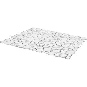 imageOGGI Kitchen Sink Mat  Sink Protectors for Kitchen Sink for Stainless Steel or Ceramic Sinks Durable PVC Sink Matt for Kitchen Sink Pebble Sink Liner Pads Cut to Fit Sink Mat  12quot x 1575quot Clear