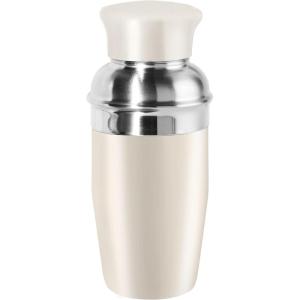 imageOGGI Mini Cocktail Shaker 10oz  Gray Stainless Steel  Ideal Single Serve Martini Shaker Great Small Size Suitable for Mini Bar On the Go Travel RV CampingWarm Gray