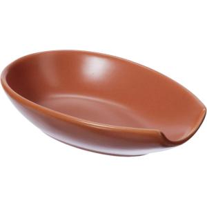 imageOGGI Spooner Ceramic Spoon Rest Spoon Rest for Stove Top Spoon Holder for Countertop Kitchen Decor for Counter Coffee Bar Accessories IvoryBrick Red