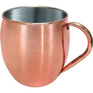 imageOggi Jumbo Stainless Steel Moscow Mule Mug 102oz Copper Plated Moscow Mule Cup Cocktail Cart ampamp Home Bar Accessories Moscow Mule Mugs Make Great Gifts