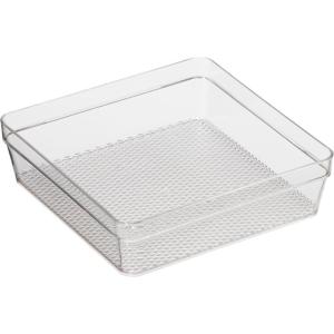 imageOggi Set of 3 Clear Drawer Organizers  1 6x625 1 625x925 1 625x1575  Ideal for Organizing Kitchen Drawers Office Desk Silverware Kitchen Utensils Cosmetics and Bathrooms6 by 6