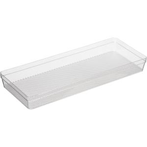 imageOggi Set of 3 Clear Drawer Organizers  1 6x625 1 625x925 1 625x1575  Ideal for Organizing Kitchen Drawers Office Desk Silverware Kitchen Utensils Cosmetics and Bathrooms6 by 15