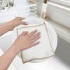 imageOggi Bambou OdorFree Kitchen Washcloths  Natural Kitchen Dish Cloths 91 Natural Rayon Cellulose Fiber Reusable Absorbent Hygienic Fast Dry Durable NonScratch LintFree  6 pcs 7x9