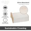 imageOggi Bambou OdorFree Kitchen Washcloths  Natural Kitchen Dish Cloths 91 Natural Rayon Cellulose Fiber Reusable Absorbent Hygienic Fast Dry Durable NonScratch LintFree  6 pcs 7x9