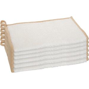 imageOggi Bambou OdorFree Kitchen Washcloths  Natural Kitchen Dish Cloths 91 Natural Rayon Cellulose Fiber Reusable Absorbent Hygienic Fast Dry Durable NonScratch LintFree  6 pcs 7x9