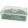 imageOGGI Fresh Keeper Produce Containers for Fridge  Time Tracking Adjustable Date Dial BPAFree Fruit ampamp Vegetable Storage Bins Berry Lettuce Food Storage  28 Liter1175 Cups