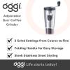 imageOGGI Coffee Bean Grinder Stainless Steel Burr Coffee Grinder Manual Coffee Grinder wFlipOver Handle for Easy Storage