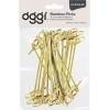 imageOGGI Bamboo Cocktail Picks Sticks 50 pcs  Bamboo Martini Picks Reusable Wood Cocktail Skewers Martini Sticks for Olives Appetizers Bamboo Garnish Picks 425  11cmCocktail Sticks