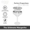 imageOggi Vacuum Insulated Margarita Goblet 10 oz 300 ml Stainless Steel Double Wall Margarita Tumbler with Lid Stemmed Margarita Glass No Sweat Cocktail Glasses Gifts for Women amp Men  WhiteBlanco