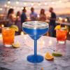imageOggi Vacuum Insulated Margarita Goblet 10 oz 300 ml Stainless Steel Double Wall Margarita Tumbler with Lid Stemmed Margarita Glass No Sweat Cocktail Glasses Gifts for Women amp Men  WhiteBlanco