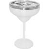 imageOggi Vacuum Insulated Margarita Goblet 10 oz 300 ml Stainless Steel Double Wall Margarita Tumbler with Lid Stemmed Margarita Glass No Sweat Cocktail Glasses Gifts for Women amp Men  WhiteBlanco