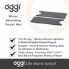 image:imageOGGI Diatomite Faucet Mat for Kitchen Sink Fast Drying Sink Splash Guard amp Absorbent Sink Mat Quick Dry Stone Water Catcher for Sink Countertop Protector 235 x 375 Inch